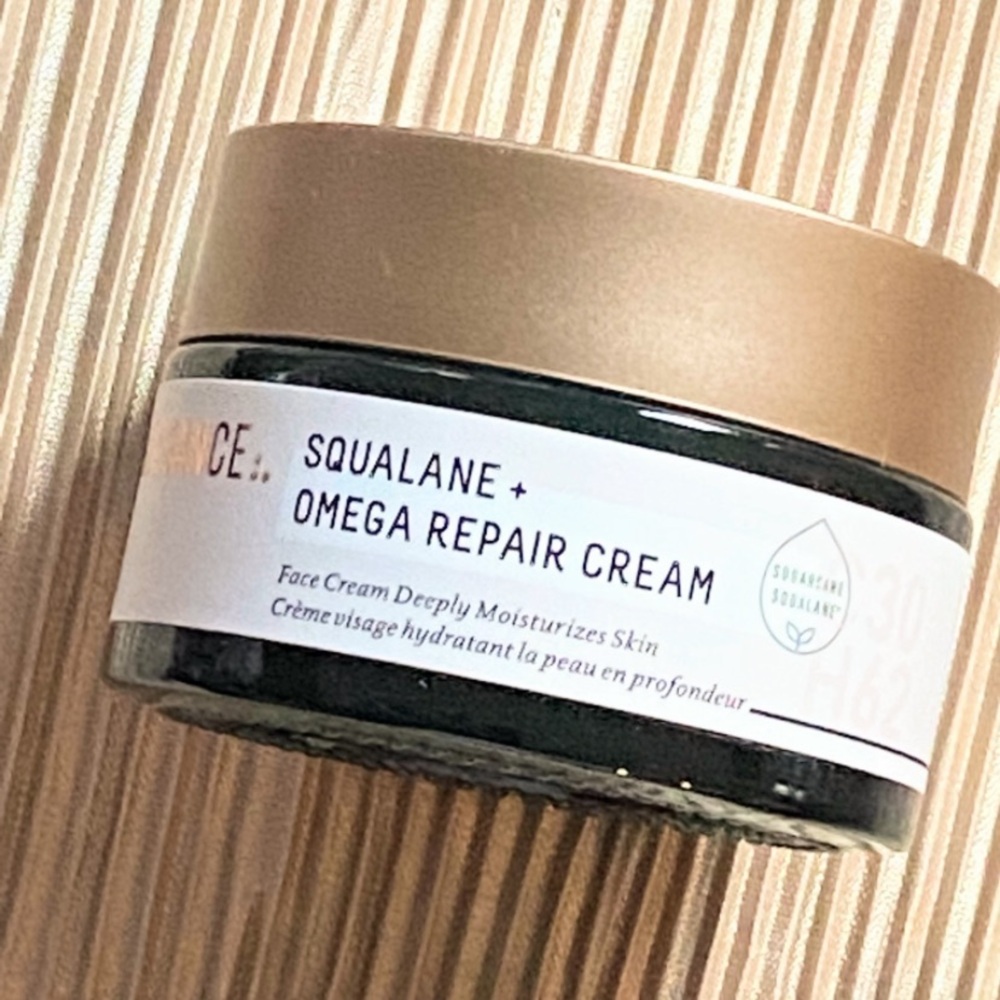 Biossance Squalane + Omega Repair Cream Moisturizer Full Size 1.69oz / 50mL